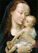 WEYDEN, Rogier van der Virgin and Child after 1454 USA oil painting artist